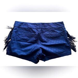 RARE Lily Pulitzer fringe navy shorts and RARE size10